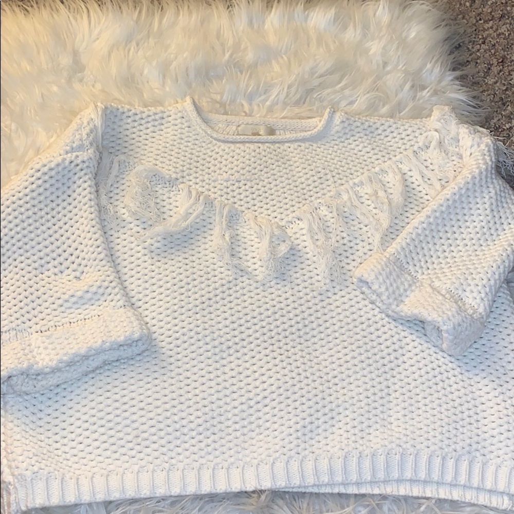 Laju Crop Sweater